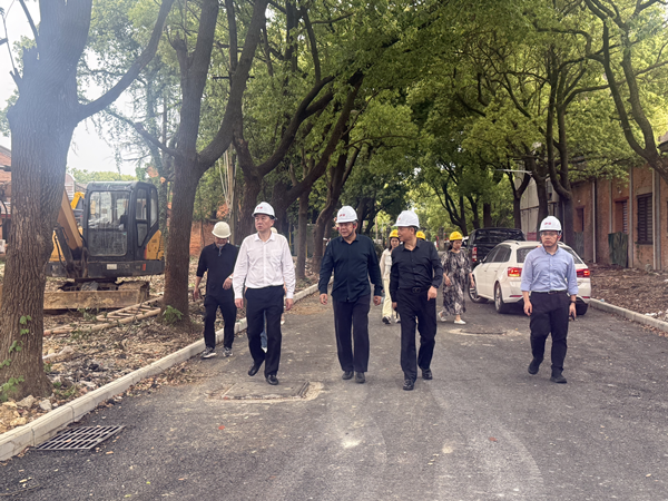刘军调研江纺花卉综合大市场项目建设推进情况